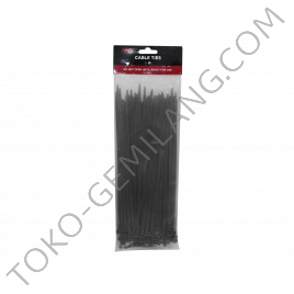 GML CABLE TIES 5 x 400mm HITAM GEMCT006A