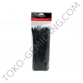 GML CABLE TIES 5 x 250mm HITAM GEMCT004A