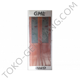 GML PINTU PVC GEMDR 067S-SAPELLI KACA 1/2
