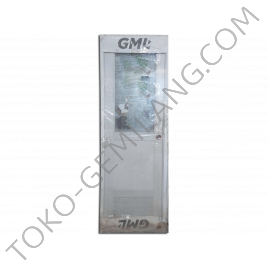 GML PINTU PVC GEMDR 060W-WHITE KACA 1/2