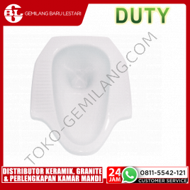 DUTY CLOSET JONGKOK CORONG PUTIH (@ 5 pc)