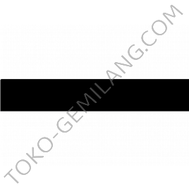 GML PLINT LIST GRANIT CUTTING BLACK 10 x 60 (@ 10 pc)