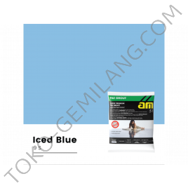 AM 51 PENGISI NAT BERWARNA ICED BLUE 9-S 1kg (@ 12 bks)