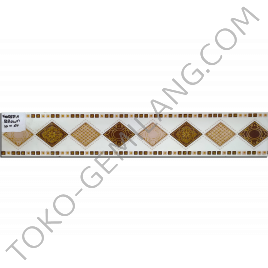 PLINT LIST GRANIT SANDERA BROWN GLITER WHITE 10 x 60 (@ 24 pc)
